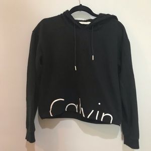 Calvin Klein semi cropped sweatshirt